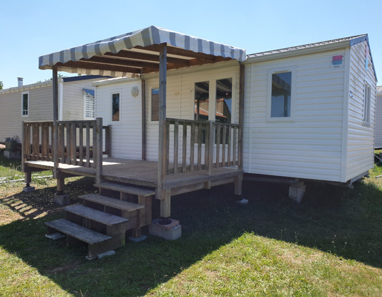 Terrasse pour mobil home SARL GMH MOBIL HOME